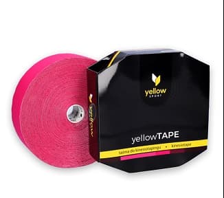 Kinezioloģiskais teips 5cm x 32m, yellowTape