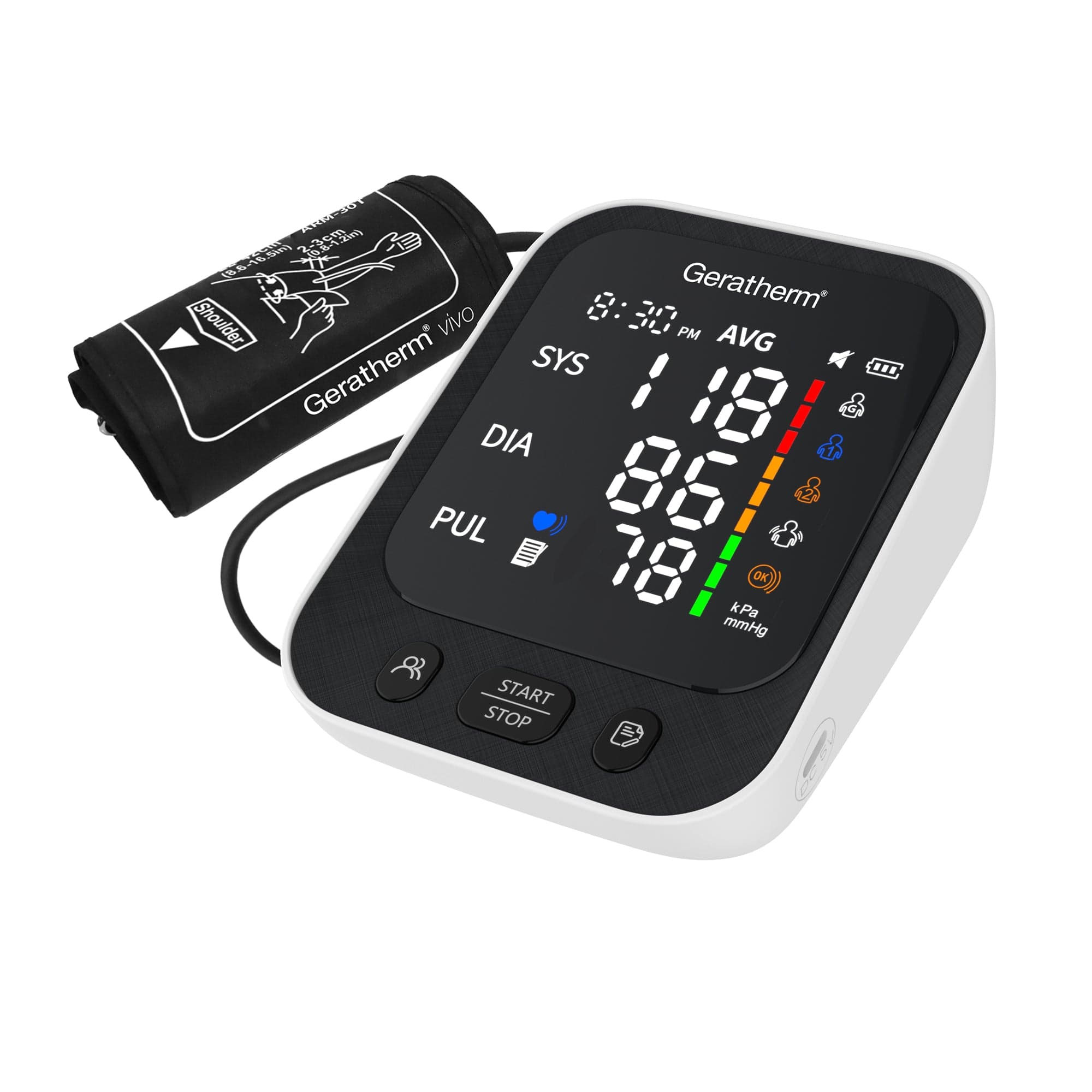 Tonometrs GERATHERM Vivo (manžete 22-42cm)