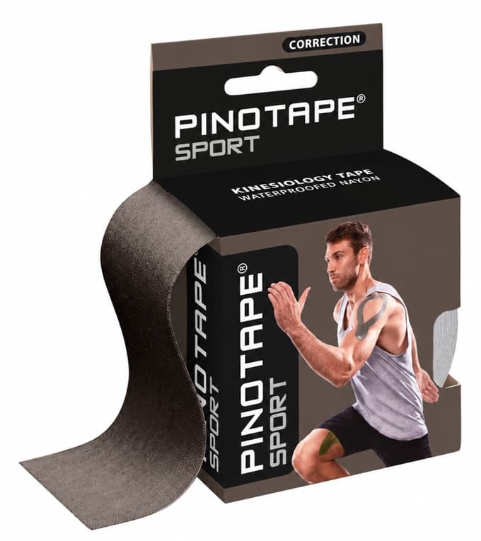PINOTAPE Correction — korekcijas teips, tumši pelēks, 5m × 5cm