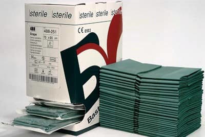 Pārklājs 38x45 cm, sterils.