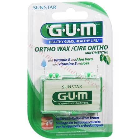 GUM Ortho vasks ar mentola garšu.