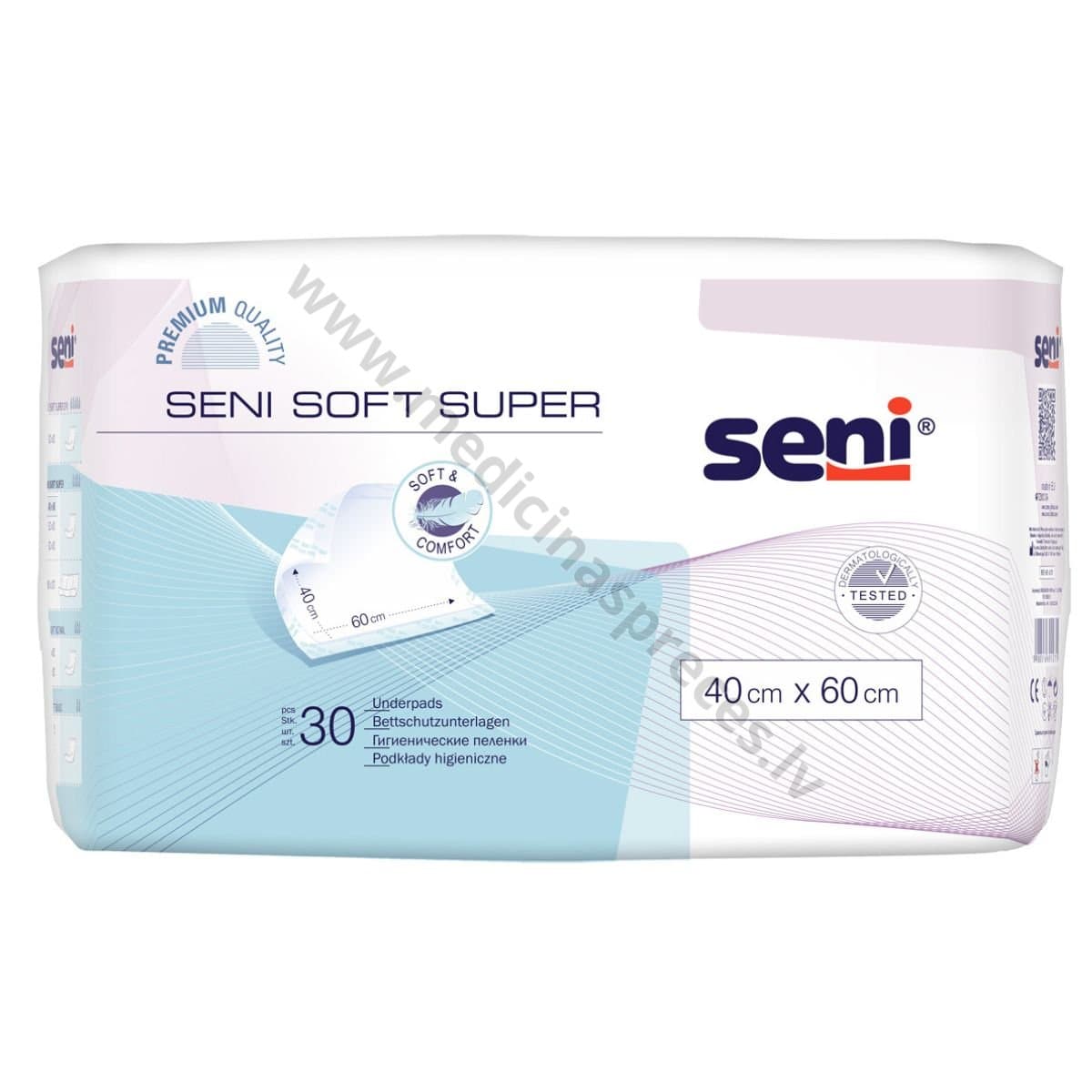 Seni Soft absorbējošs palags.