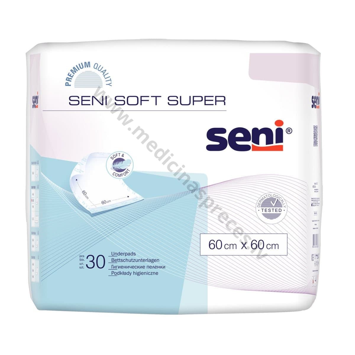 Seni Soft absorbējošs palags.