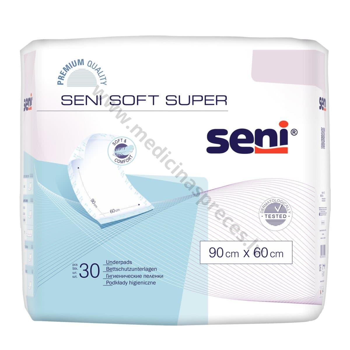 Seni Soft absorbējošs palags.