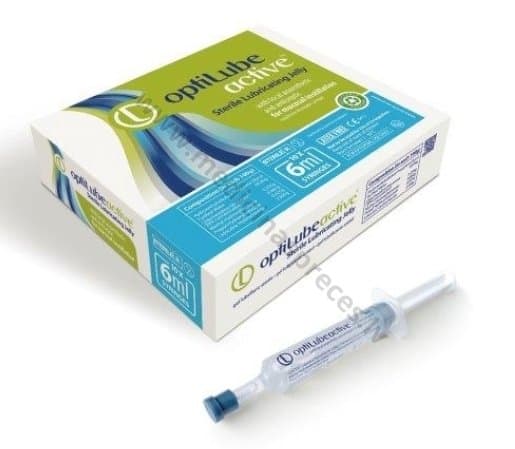 OptiLube Active lubricējošs gels, sterils.