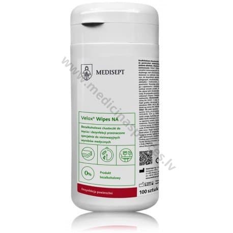 Velox Wipes NA spirtu nesaturošas salvetes neinvazīvo medicīnisko ierīču ar ju…