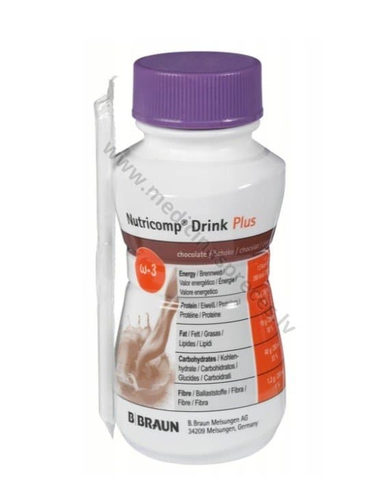 NUTRICOMP Drink Plus 1.5 kcal/ml, 200 ml