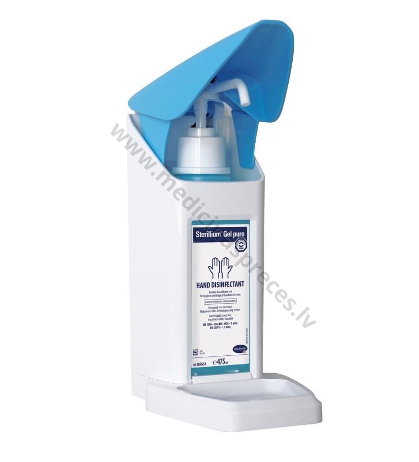 Dozators BODE Euro dispenser safety plus, 500 ml pudelēm ar pumpi.