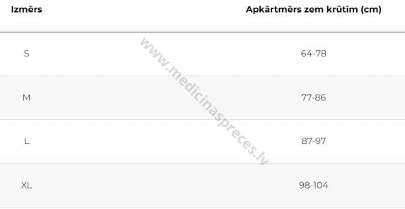 Stājas korektors ar metāla stiprinājumiem