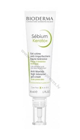 BIODERMA Sébium Kerato+ krēms, 30 ml.