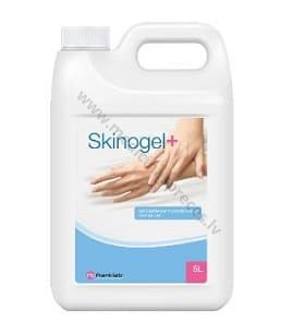 Skinogel + gelveida līdzeklis higiēniskai un ķirurģiskai roku dezinfekcijai.
