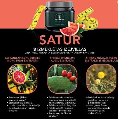 Detox Slim, svara kontrolei, 400g.
