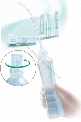 Aqua ECOLAV, sterils šķīdums skalošanai, ērti lietojamā pudelē