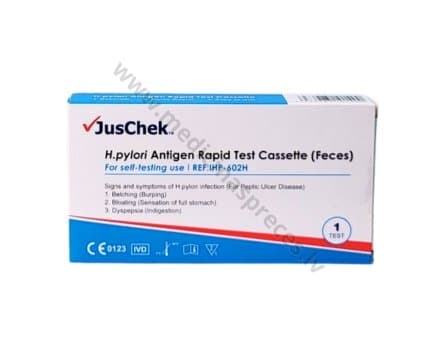 Helicobacter pylori noteikšanas eksprestests fēcēs, kastete