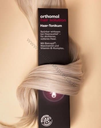 ORTHOMOL HAIR SOLUTION toniks galvas ādai