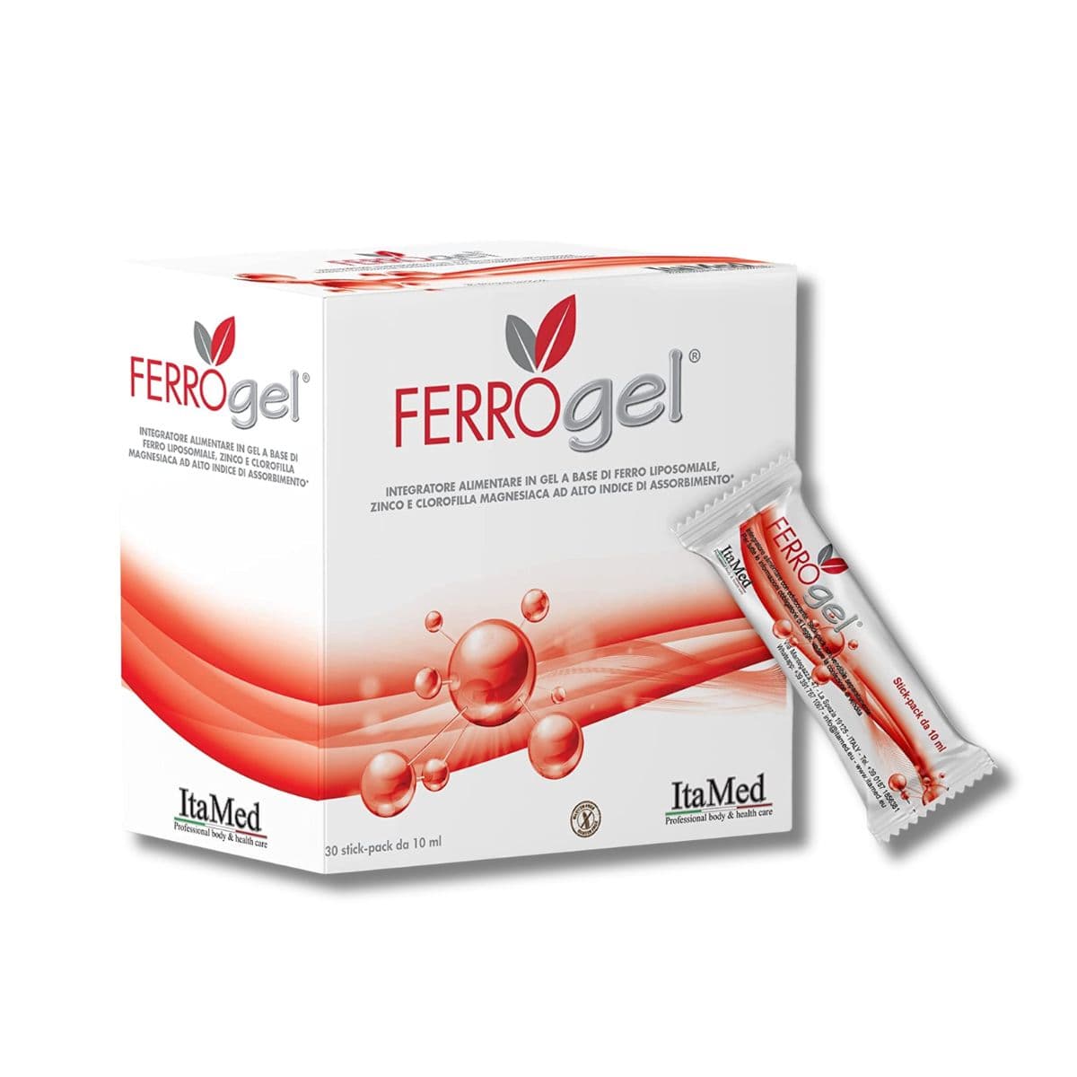 FERROgel, liposomālais dzelzs želejas formā, 10ml