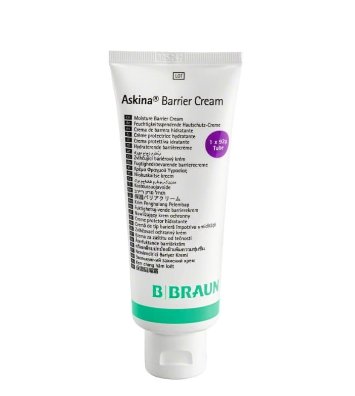 Askina Barrier Cream, aizsargājošs barjerkrēms ādai, 92g