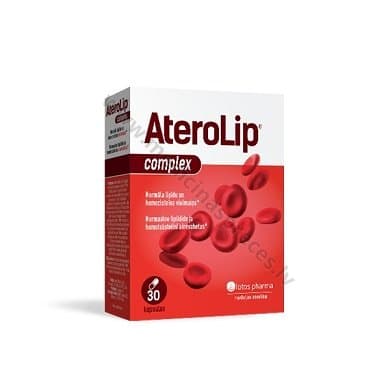 AteroLip complex. Iepakojumā 30 kapsulas