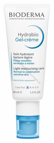 BIODERMA Hydrabio Gel-creme, 40 ml.