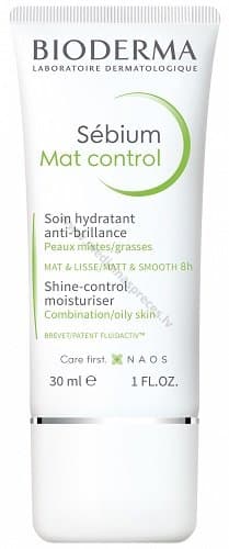 BIODERMA Sebium Mat control krēms, 30 ml