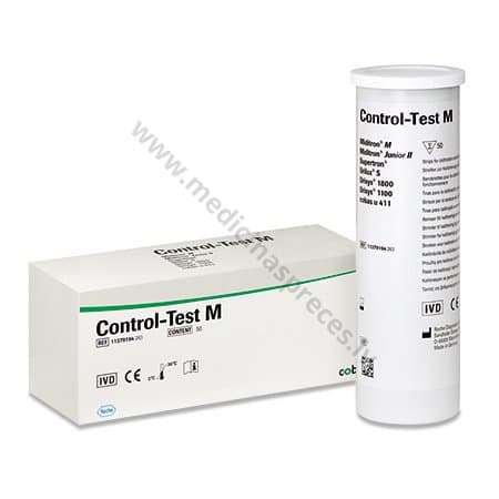 Teststrēmeles Control Test M 50