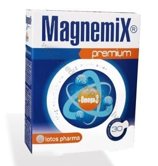 MAGNEMIX Premium. Iepakojumā 30 kapsulas