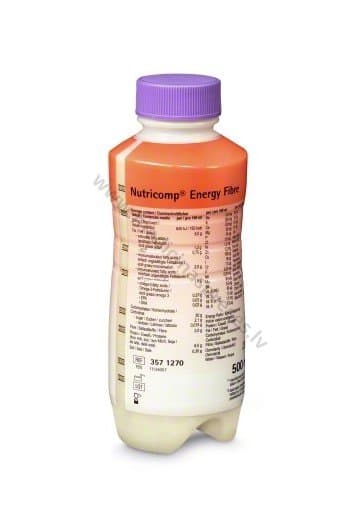 NUTRICOMP Energy Fibre, PE pudele 500 ml
