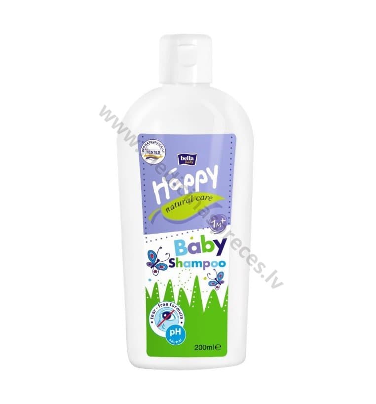 Šampūns bērniem Happy natural care, 200 ml.