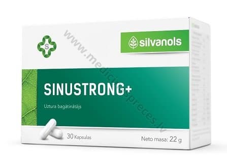Sinustrong + Iepakojumā 30 kapsulas