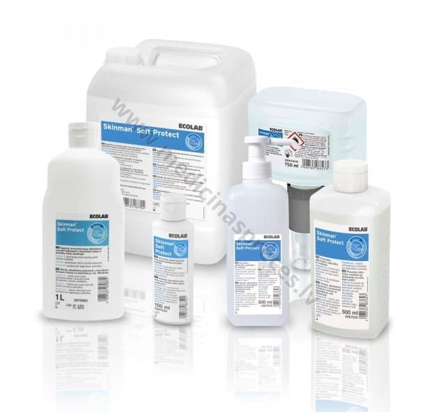 Skinman Soft Protect dezinfekcijas līdzeklis rokām