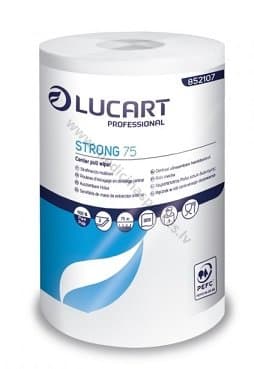 LUCART STRONG 75 papīra dvielis, 2 kārtas, 75 metri, perforēts,1 rullis.