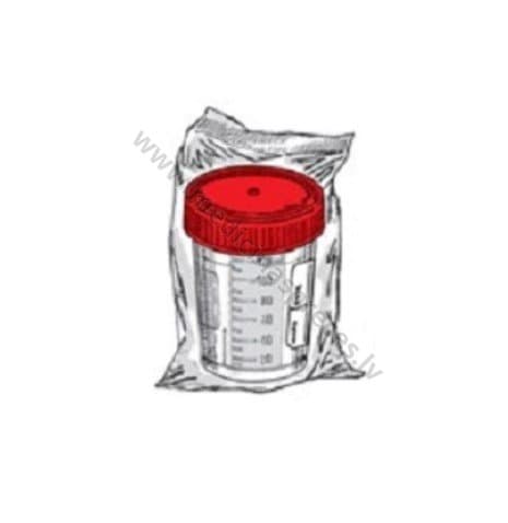 Konteiners 150 ml, sterils.