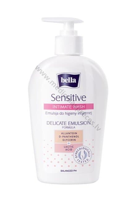 Bella Sensitive ziepes intīmai higēnai.