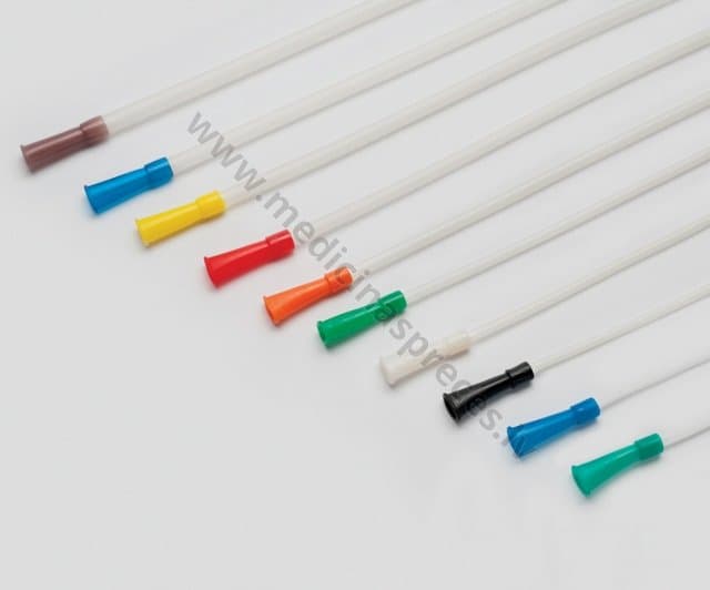 Atsūkšanas katetrs PVC, 60 cm, sterils.