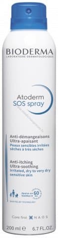 BIODERMA Atoderm SOS spray, 200 ml.