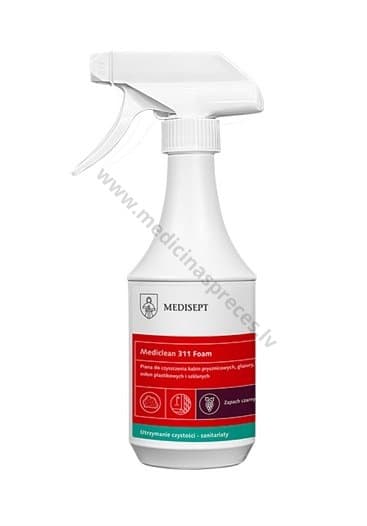 Mediclean 311 Foam Tīrīšanas putas vannas istabai, 500 ml.