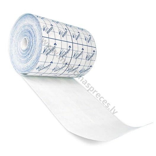 Plāksteris ELASTAPOR E neausta materiāla, uz papīra pamatnes, rullis, nesterils