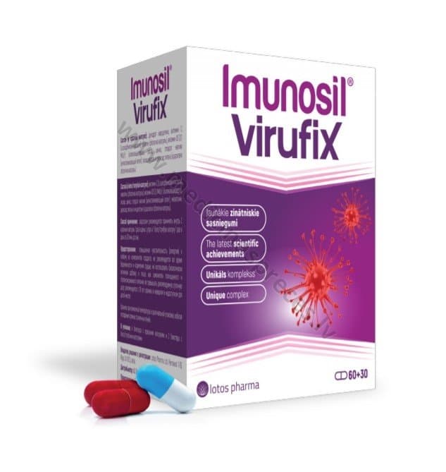 Imunosil Virufix, 60+30 kapsulas