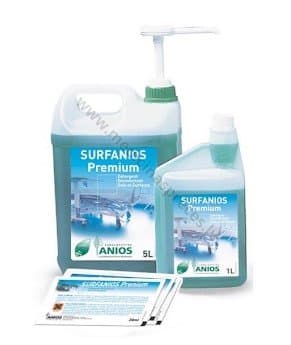 SURFANIOS Premium, tīrošs dezinfekcijas līdzeklis grīdām un virsmām.