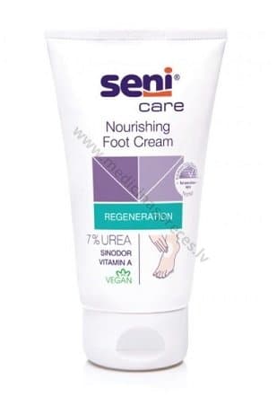 Seni Care barojošs krēms pēdām 7% urea, 100 ml