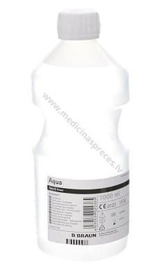 Aqua B. Braun ECOTAINER (šķīdums skalošanai), ar skrūvējamu vāku, 1000 ml