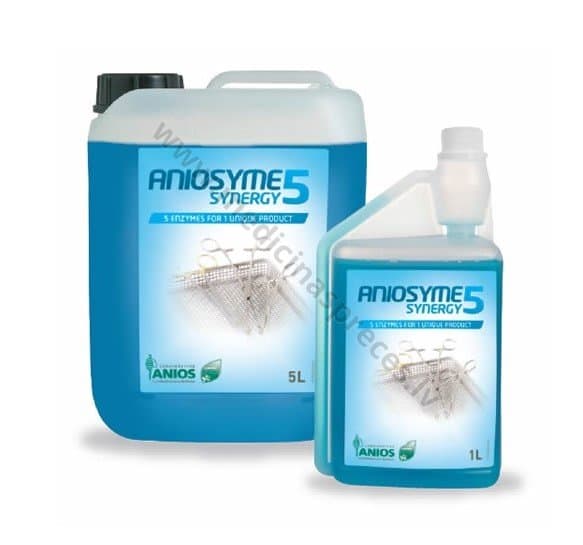 Aniosyme Synergy 5, instrumentu mazgāšanas līdzeklis.