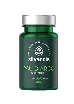 PAU D"ARCO. Iepakojumā 60 kapsulas.