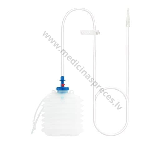 Drenāžas sistēma 250 ml, ar savienotājdrenu 125 cm, sterila. Iepakojumā 35 sistēmas.