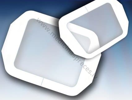 Pharmaplast Protectfilm plēves veida plāksteris ar rāmīti 10cm x 12cm, sterils.