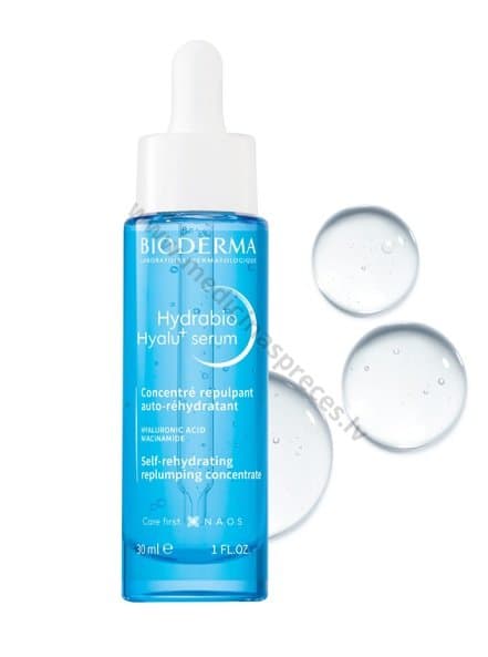 BIODERMA Hydrabio Hyalu+ serum serums, 30 ml.