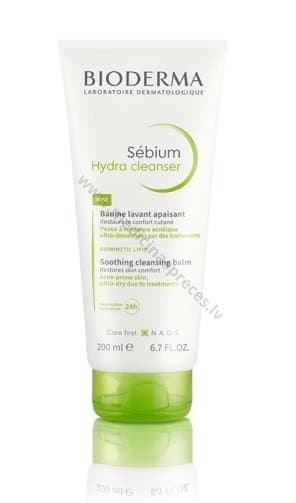 BIODERMA Sébium Hydra cleanser attīrošs balzams, 200 ml.