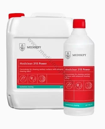 MEDICLEAN 315 Power, koncentrāts sanitāro virsmu tīrīšanai.