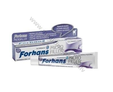 Zobu pasta FORHANS MICRO FILLER, 75ml.