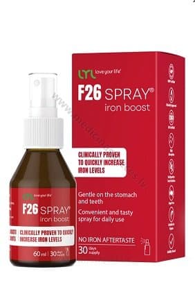 LYL F26 SPRAY®️ iron boost, sprejs, 60 ml